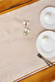 Organic Raw Linen Runner Natural American Fabric - 6