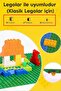 Classic Blue Plate 11025 – 25×25 cm Hard Base |   Lego Compatible Classic Block Platform - 4