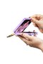 Galaxy Z Flip 6 Case Senk Z Letter Ringed Chubby Cover-Pink - 4