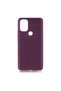 General Mobile 21 Pro Case Senk Premier Silicone Cover - Plum