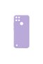 Realme C21Y Case Senk Bias Tape Silicone - Lilac