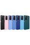 Redmi Note 11S Global Case Silicone Senk Luna Cover with Metal Frame and Button Design - Black - 3
