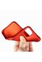 iPhone 12 Pro Max Compatible Senk Premier Silicone Case-Red - 3