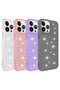iPhone 13 Pro Compatible Aihttgli Shiny Design Senk Snow Case-Pink - 2