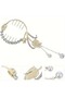 Ancient Style,Stone, Pearl Tulip Tassel Hairpin, Ponytail Clip, Stylish, Gift