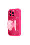 iPhone 15 Pro Max Case with Camera Protection and Figure Design Senk Kapya Cover-Dark Brown - 6