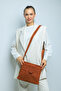 Genuine Leather Suede Crossbody Women's Messenger Bag - 2