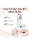 Rechargeable Eyebrow & Facial Mini Trimmer for Women (with Cleaning Brush) - 3