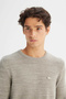 Cotton Regular Fit Logo Crew Neck Sweatshirt Men's Sweatshirt L2520364 614 - 4
