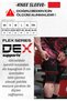 Sports Knee Pad Knee Sleeve, Sports Wristband Dark Wrist Wraps, Lifting Straps Pro Set of 3 - 2