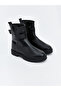 Vizyon New Season Zippered Leather-Look Women's Boots