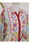 Piece Fabric Water Pattern Patch Dress -Pink - 4