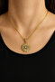 Gold Çark Necklace Steel