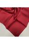 Red Solid Color Sura Pure Silk Scarf Ist 10D02 - 103 - 2