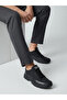 Black Color Men's Casual Linen Shoes - 8