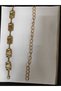 Gold Rectangular Detailed Adjustable Women's Belt Trouser Belt Dress Belt Shirt Belt - 4