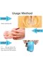 Moisturizing Gel Socks, Silicone Socks with Essential Oils and Vitamins, 1 Pair, Assorted Colours - 2