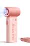 Portable Handheld Fan Life9 – Mini USB Rechargeable, 12H Runtime, 5 Speeds, Pink