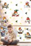 Double-Sided Christmas Glass Sticker Set – 45 Pieces Christmas Birds Set – New Year Decoration - 2
