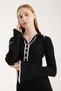 Polo Neck Ribbed Dress