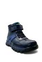 810 Orthopedic 100% Genuine Leather Boys' Navy Blue Boots - 2