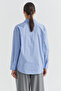 Women's Striped Oversize Shirt - 7