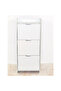 Three Tier Shoe Rack Organizer Storage Foldable Closet with Doors for Living Room - 6