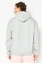 Men Sportswear Fit Long Sleeve Outdoor Hoodie, Heather Grey - 4
