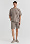 Men's Written Waist Tie Shorts - 4