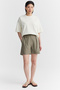 Women's Pleated Detailed Shorts - 2
