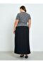 Plus Size Pleated A-Line Maxi Dresses - 5