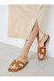 Brown Flat Sandals