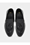 Classic Faux Leather Tassel Loafers - 5