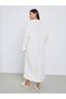 Cable Knit Pocket Detail Fleece Nightdress - 4