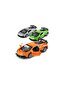 Lamborghini Model Pull and Release Metal Toy Car with Opening Doors K174A29 Gray - 3