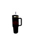 Personalized 40oz Insulated Tumbler – Stainless Steel, Handle, Straw, Hot & Cold Use
