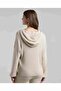 Ribbed Hooded Top with Long Sleeves - 5
