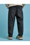 Faded Relaxed Jeans with Button Closure - 5