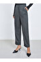 Barrel Fit Tapered Pants with Pleat Detail - 2