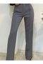 Women Solid Straight Leg Pants - 6