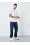 Oversized Fit Dark Wash Clean Look Jeans - 2