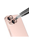 iPhone 13 Sys Micro Camera Lens Protector - Rose Gold - 4