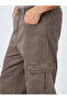 Loose Fit Utility Cargo Jeans - 3