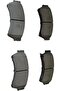 Front Brake Pad Kit (CMD-1164Z) - Suitable for Ford Fusion (2006-2012)