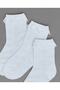 3 Pack Self Patterned Crew Socks - 3