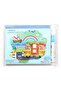 Set of 4 Different Educational Magic Coloring Books Water Painting Magic Coloring Book with Special Pen - 3