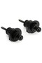 Security Strap Locks Black (2) Strap Locks - Buttons - 2