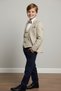Boy's Suit (Handkerchief Detailed Jacket, Vest, Bow Tie, White Shirt and Trousers) Zargos - 2