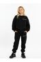 Children's Unisex Basic Oversized Tracksuit Set Sweatshirt Sweatpants - 2