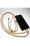Phone Strap Compatible with All Phones - Lanyard Strap Cream Gold - 7